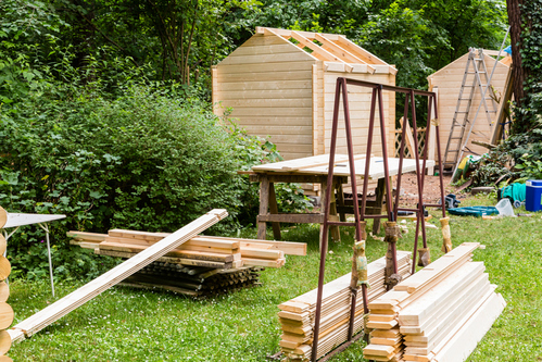 Quel materiaux pour abri de jardin
