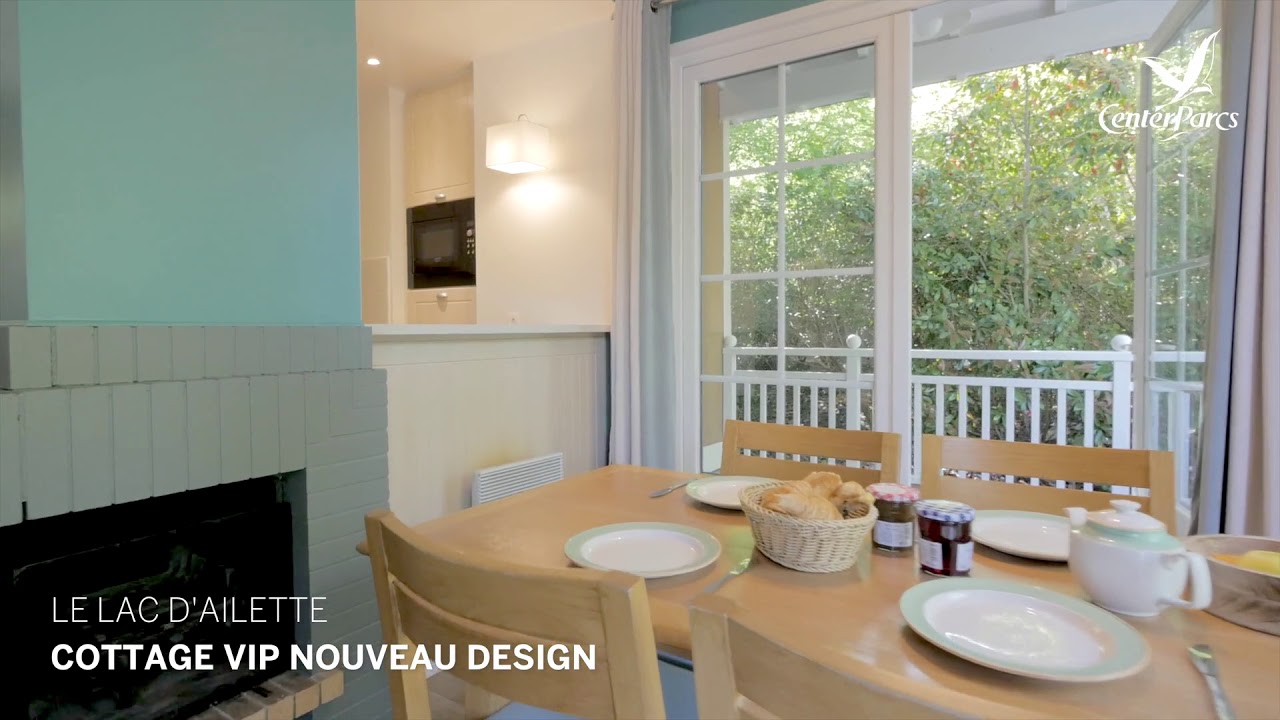Cottage nouveau design lac d'ailette
