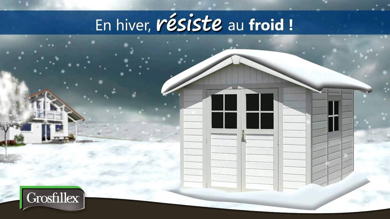 Abris de jardin en résine grosfillex
