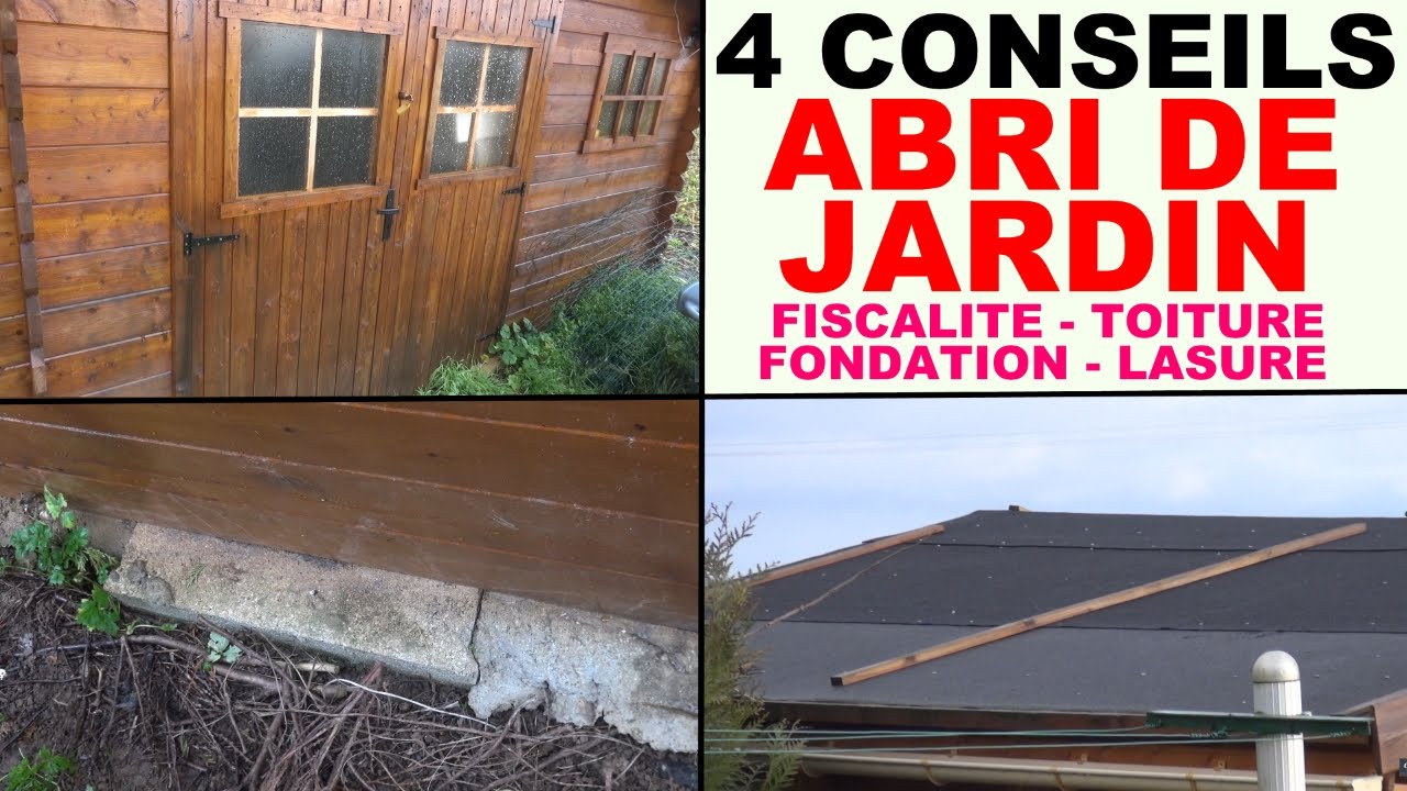 Cabane jardin fondation
