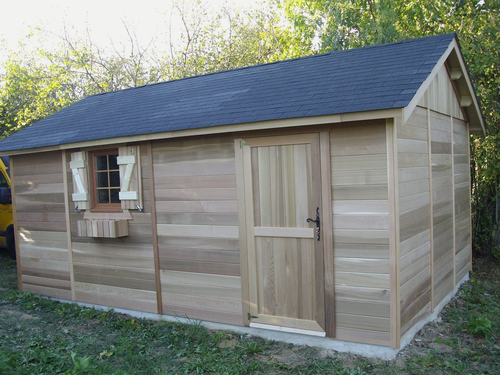 Abris de jardin bois yvelines
