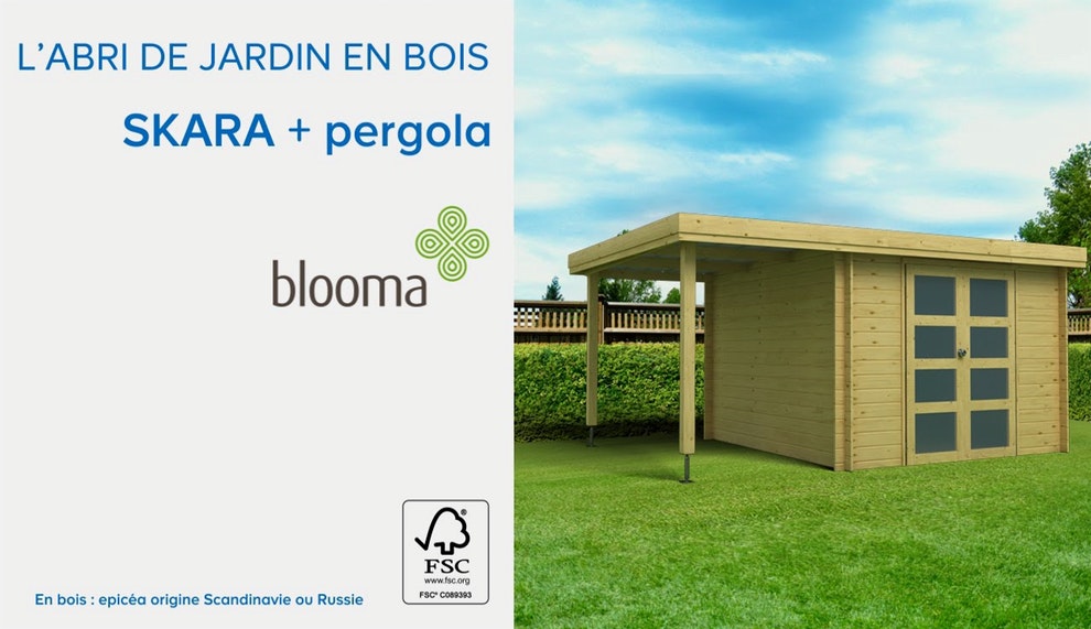 Abri de jardin lindo xl
