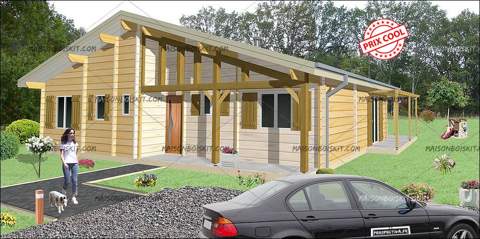 Petit chalet montagne en kit
