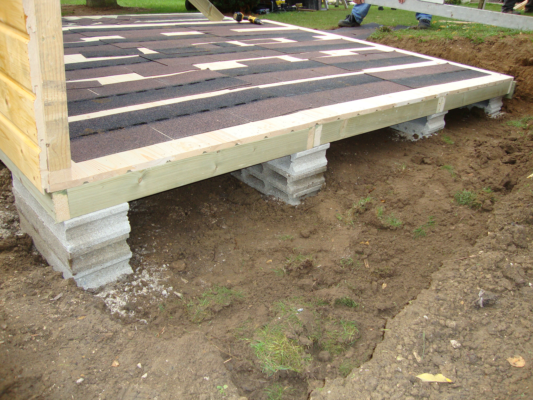 Cabane jardin montage
