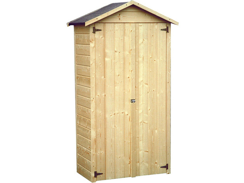 Cabane de jardin style cabine de plage
