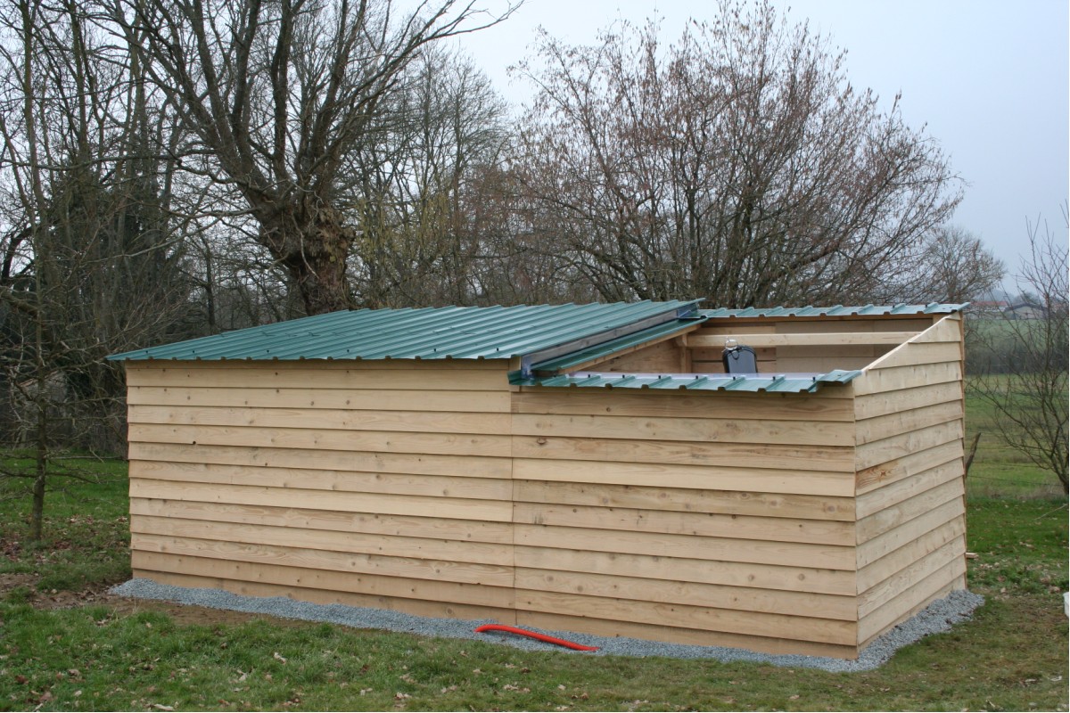 Toit abri jardin castorama
