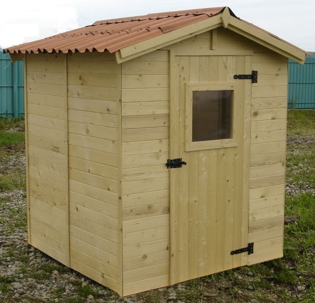 Abri de jardin bois 2 x 2
