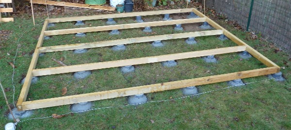 Cabane de jardin osb
