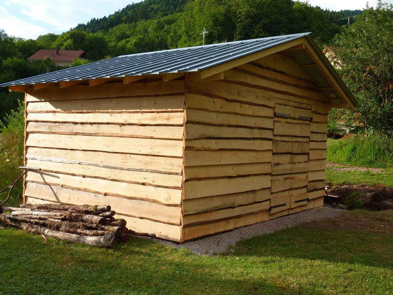 Quoi mettre sous abri de jardin

