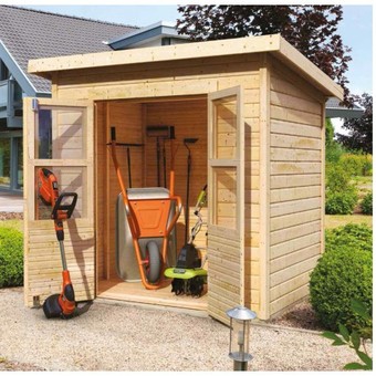 Petit chalet en bois pour jardin
