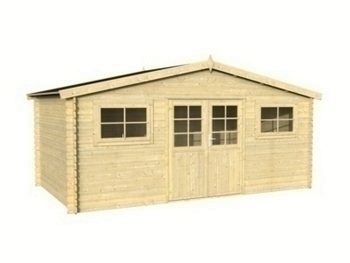 Abri de jardin white wood