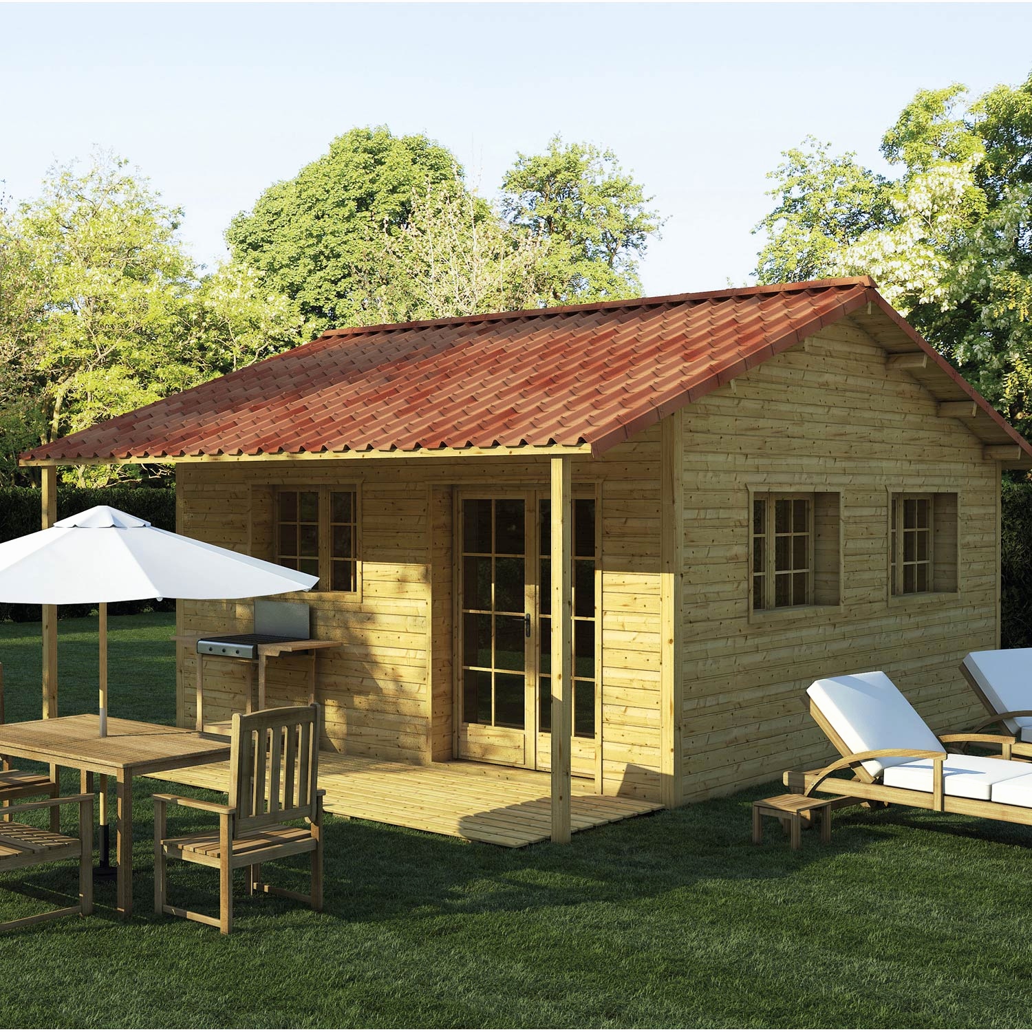 Petite maison de jardin
