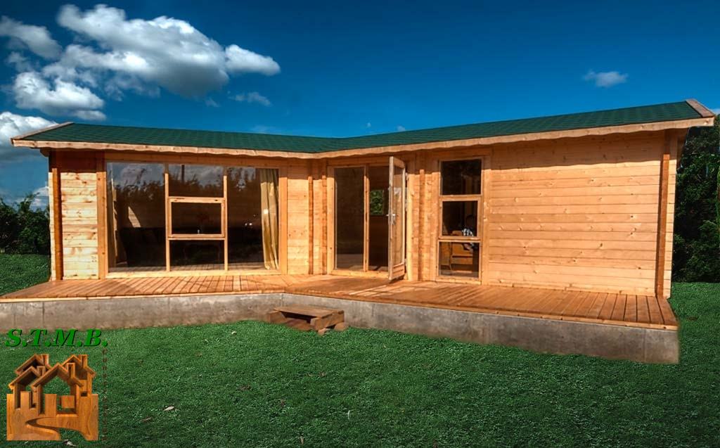 Chalet bois habitable
