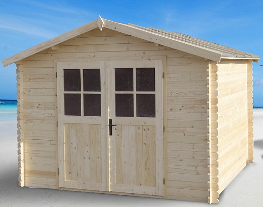 Abri jardin chalet bois en kit

