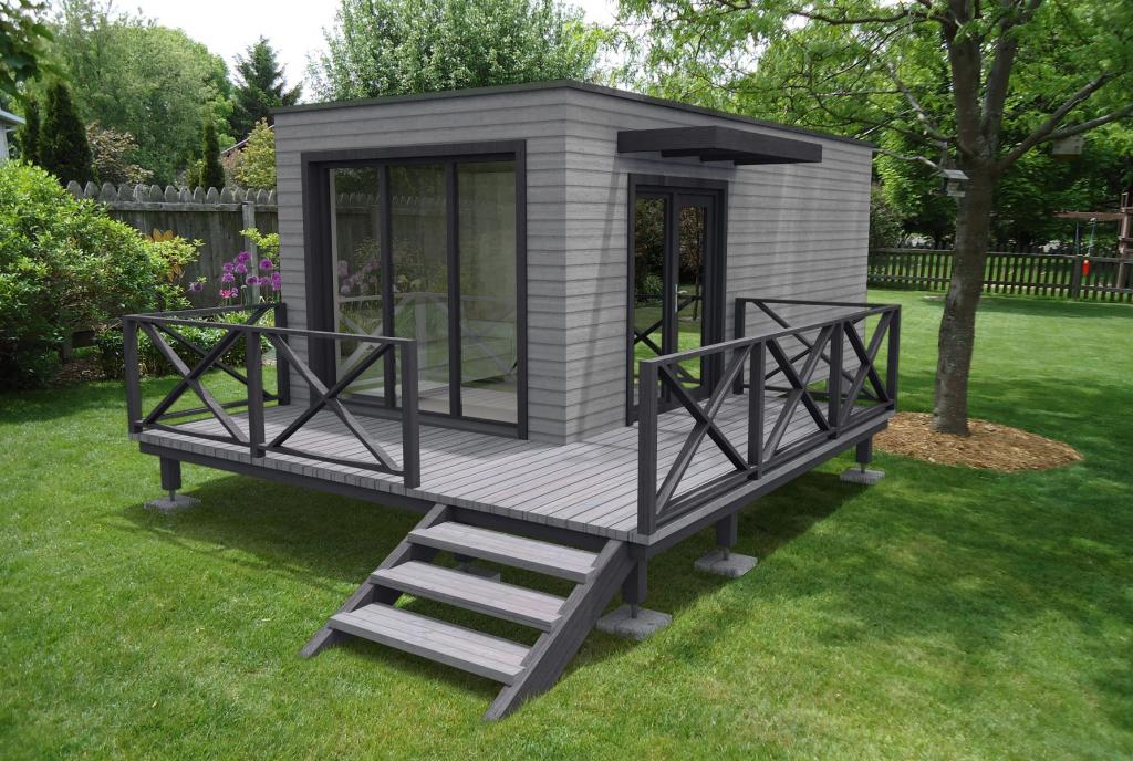 Chalet de jardin habitable sans permis de construire