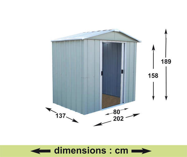 Abri de jardin yardmaster trigano
