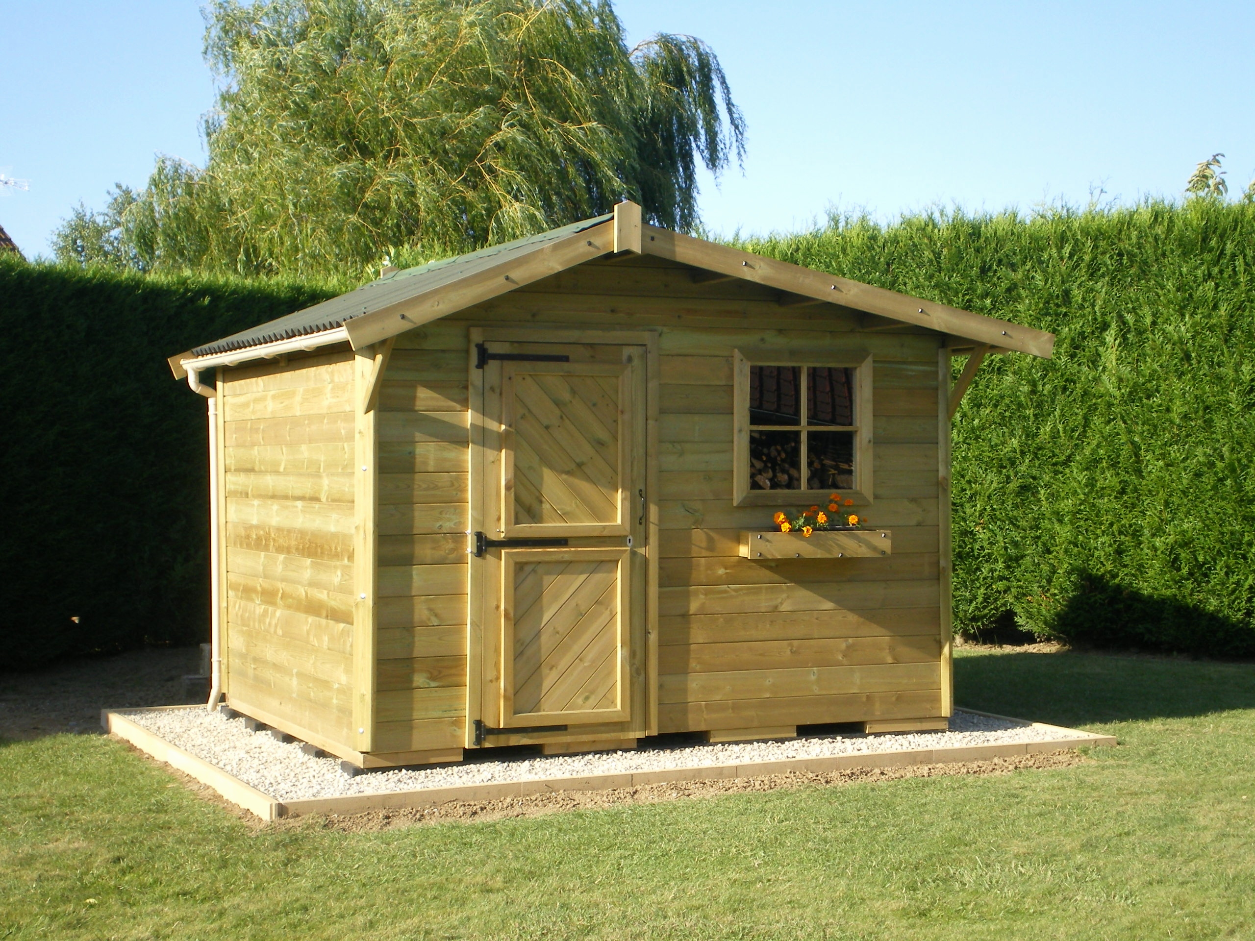 Chalet de jardin legislation