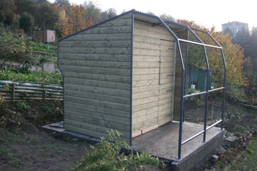 Cabane jardin ouvrier
