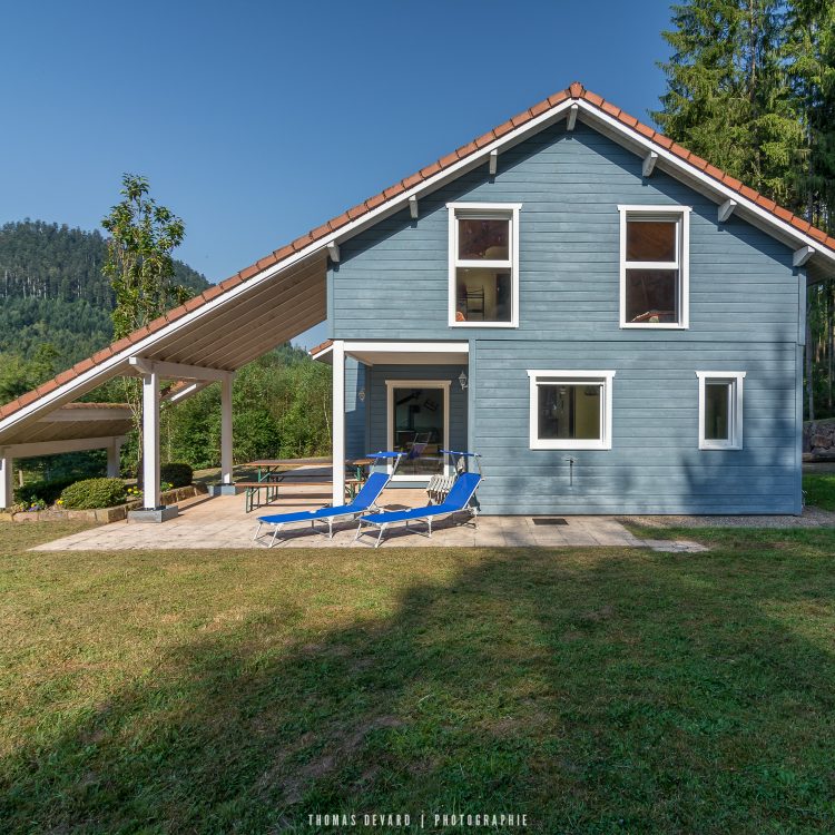Chalet bleu