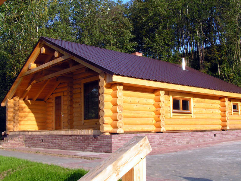 Chalet bois fuste kit

