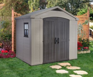 A quelle distance placer un abri de jardin
