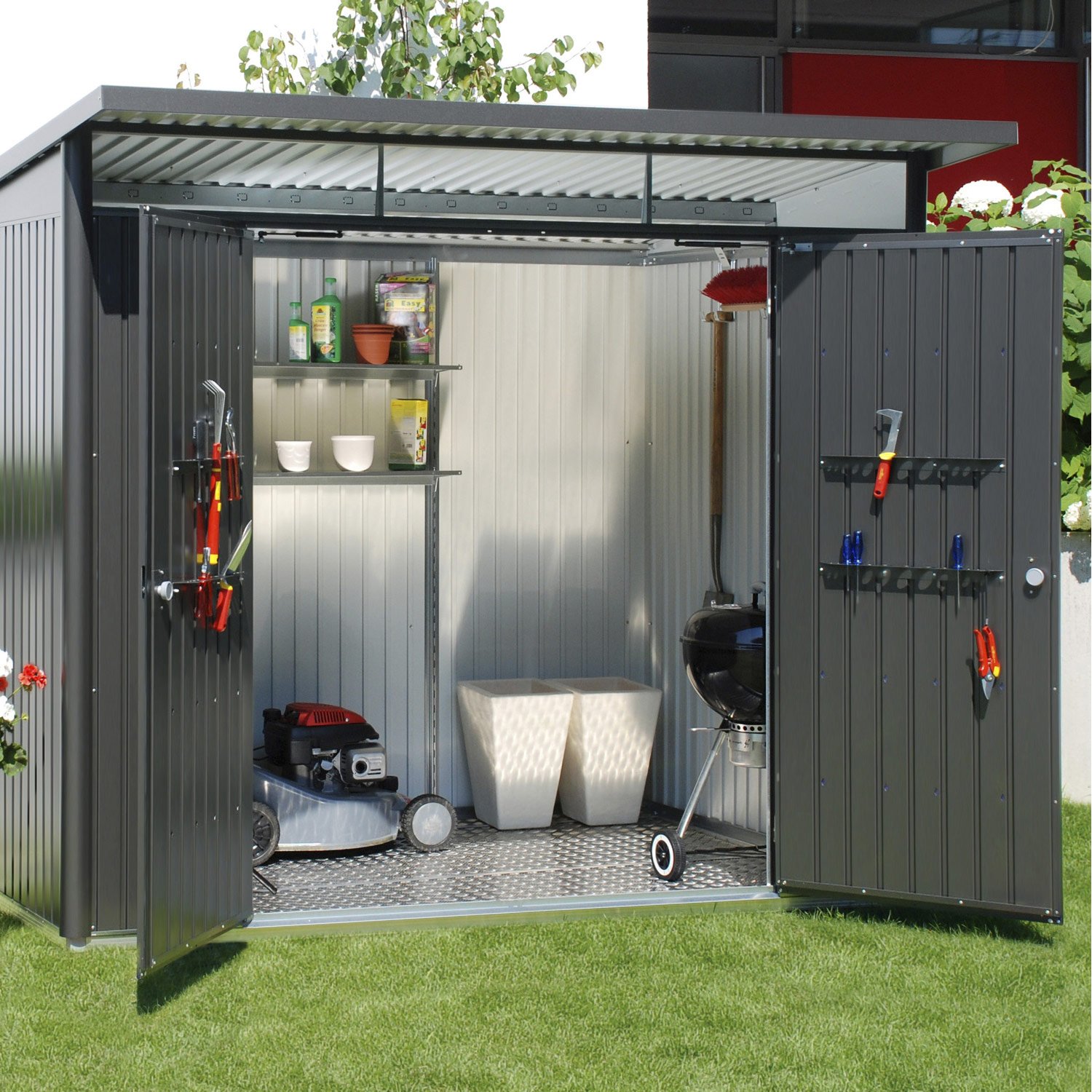 Abris de jardin moderne castorama
