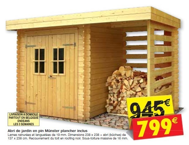 Abri de jardin brico
