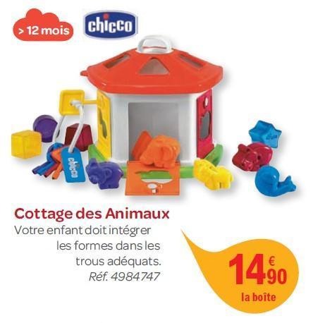 Cottage animaux chicco
