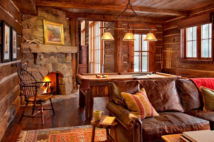Chalet bois usa
