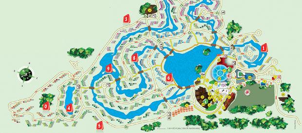 Plan cottage center parc lac d'ailette