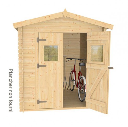Abri de jardin 5m2 bois
