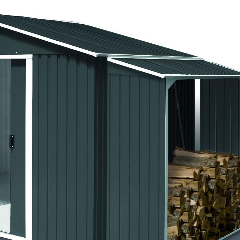Abri jardin metal bucher
