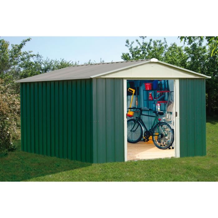 Abri de jardin métal 14 00 m2 yardmaster
