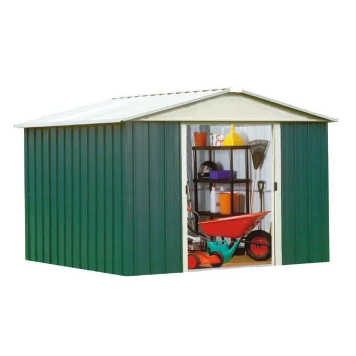 Abri de jardin métallique yardmaster
