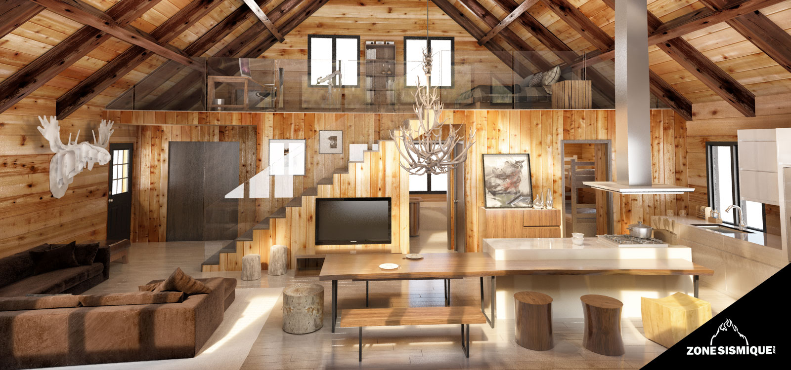 Chalet montagne neuf