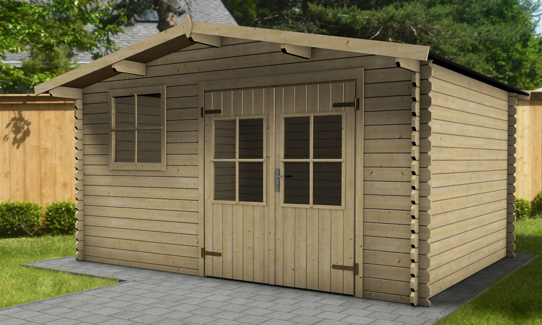 Chalet de jardin france