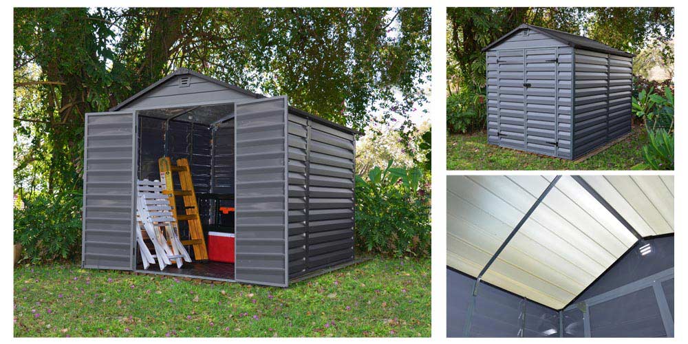 Chalet de jardin en resine