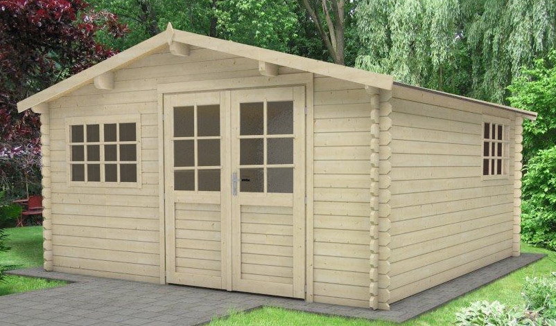 Abri et chalet de jardin en bois