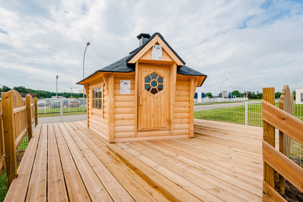 Chalet finlandais en bois