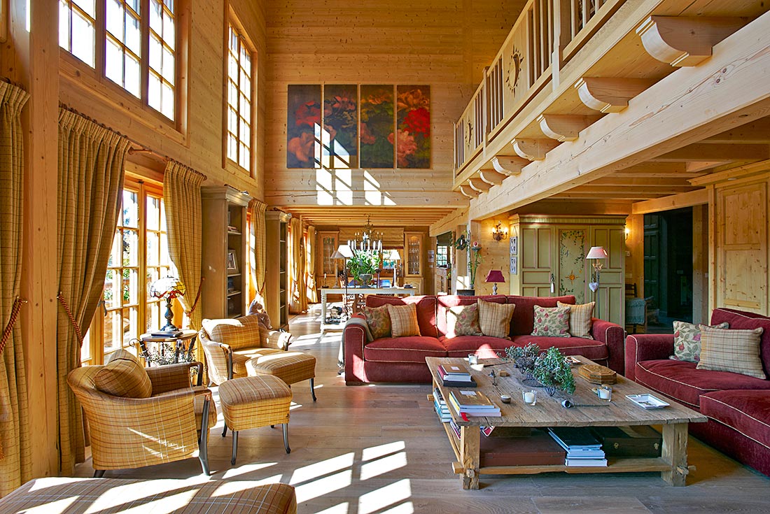 Deco interieur de chalet