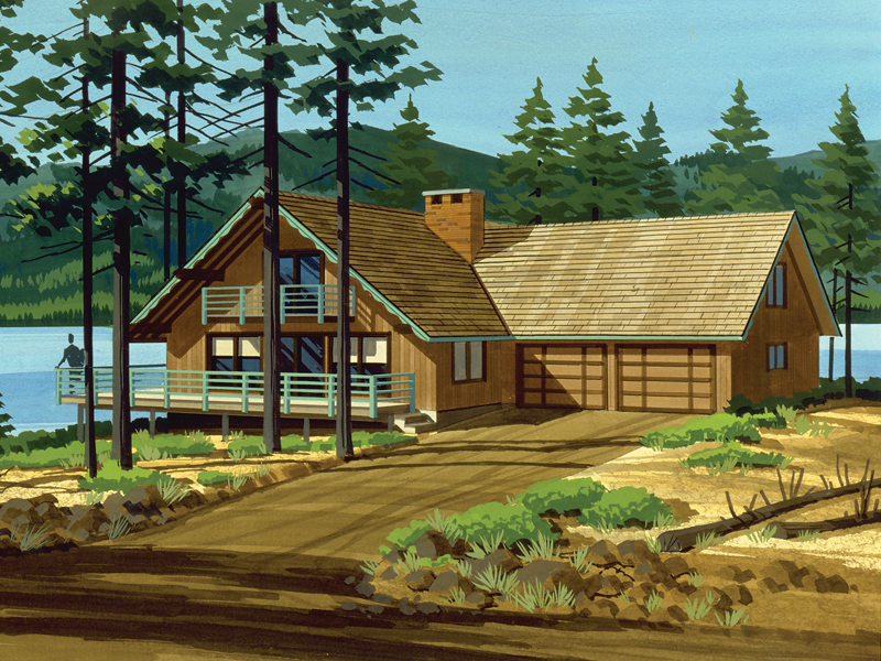 Chalet house plans