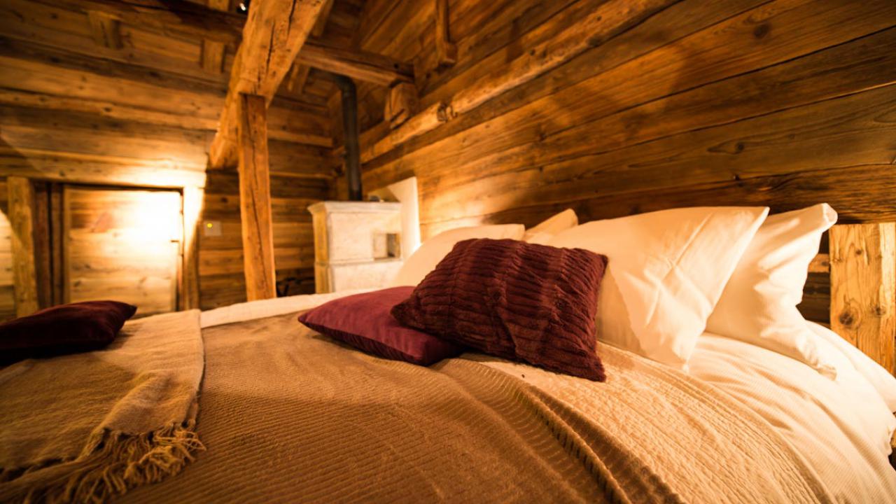 Chalet romantique jacuzzi