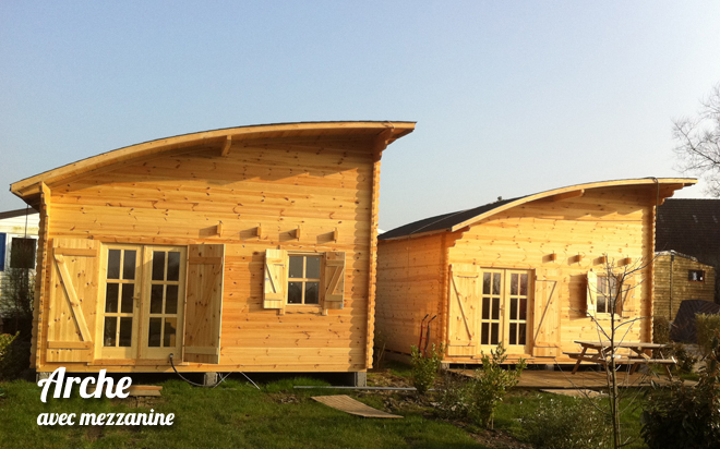 Chalet bois isolé 20m2