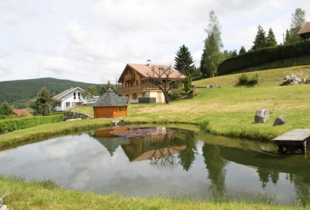 Location chalet avec etang vosges week end