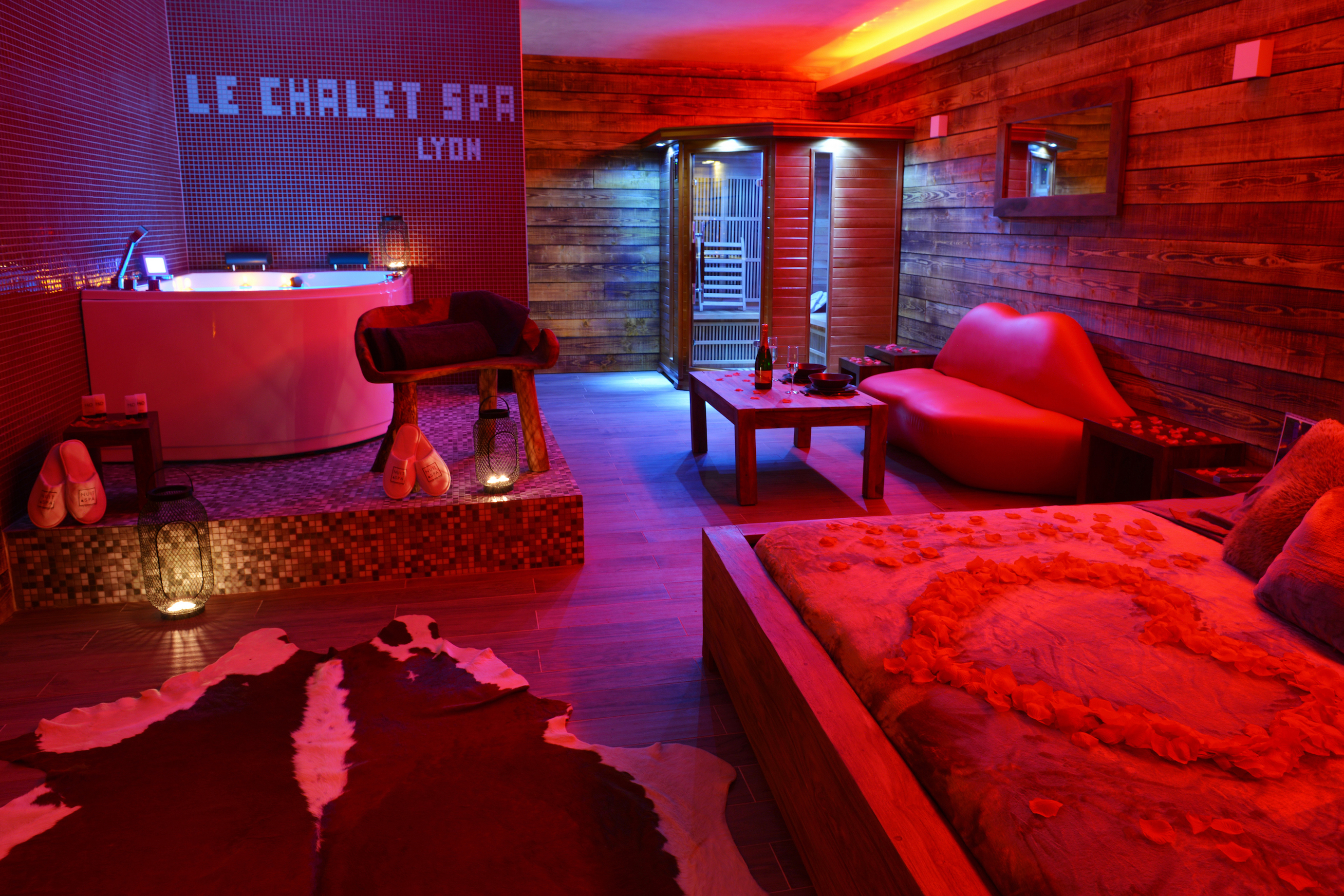 Nuit dans un chalet