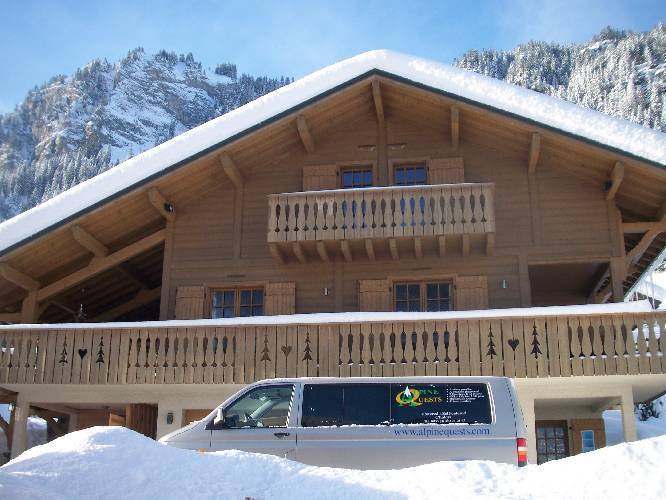 Chalet coeur de bois