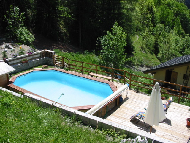 Location chalet montagne avec piscine privee
