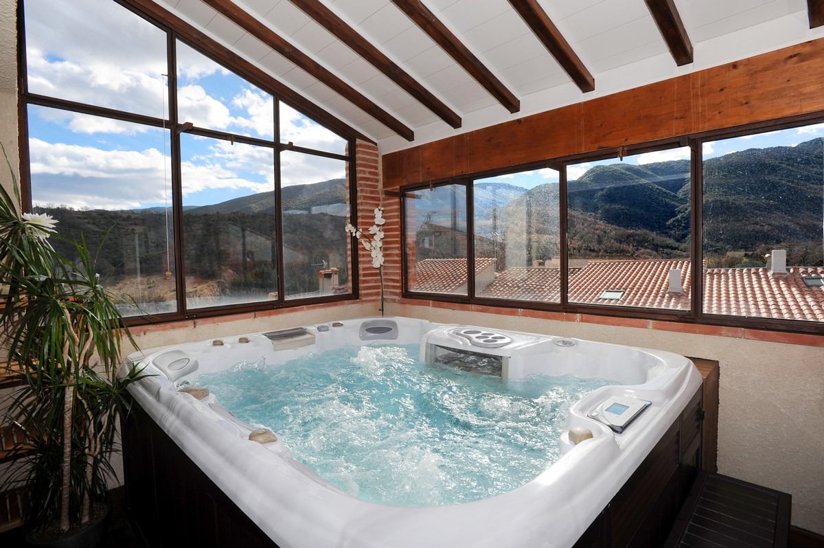 Chalet jacuzzi pyrénées