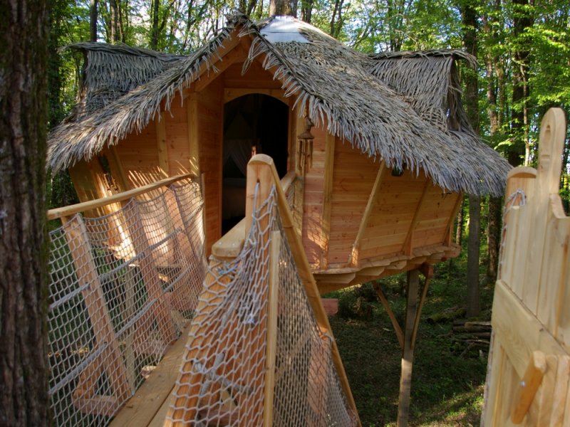 Location chalet dans les arbres