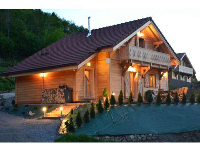 Chalet a la bresse week end
